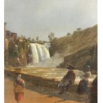 Cascade avec personnages - Frans Vervloet