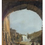 Cascade avec personnages - Frans Vervloet