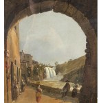 Cascade avec personnages - Frans Vervloet