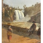 Cascade avec personnages - Frans Vervloet