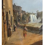 Cascade avec personnages - Frans Vervloet