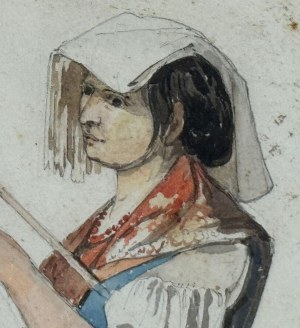 Giacinto Gigante, Countrywoman - Giacinto Gigante