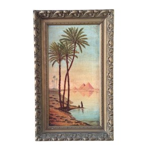 UNIDENTIFIED SIGNATURE, Oriental landscape