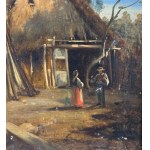 Landscape with figures - Teodoro Duclère