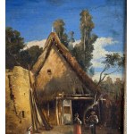 Landscape with figures - Teodoro Duclère