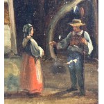 Landscape with figures - Teodoro Duclère