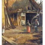 Landscape with figures - Teodoro Duclère