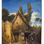 Landscape with figures - Teodoro Duclère