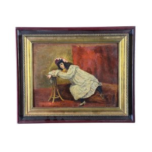 ANONIMO, Portrait of a young woman