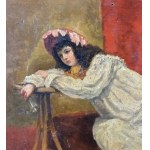 ANONIMO, Portrait of a young woman