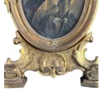 Gilt and carved wooden sculpture