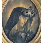 Gilt and carved wooden sculpture