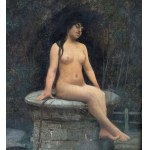 Federico Andreotti, Nude Woman at the Well - Federico Andreotti