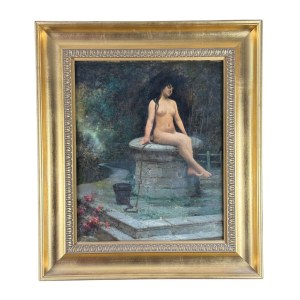 Federico Andreotti, Nude Woman at the Well - Federico Andreotti