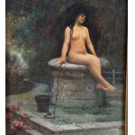Federico Andreotti, Nude Woman at the Well - Federico Andreotti