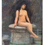 Federico Andreotti, Nude Woman at the Well - Federico Andreotti