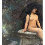 Federico Andreotti, Nude Woman at the Well - Federico Andreotti
