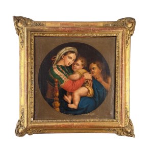 ANONIMO, Madonna della Seggiola