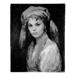 UNIDENTIFIED SIGNATURE, Portrait of a Woman