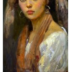 UNIDENTIFIED SIGNATURE, Portrait of a Woman