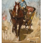 ANTONIO ASTURI, Figure in a Carriage - ANTONIO ASTURI