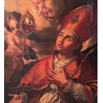 ANONIMO, Saint Januarius with cherubs and ampulla