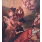 ANONIMO, Saint Januarius with cherubs and ampulla