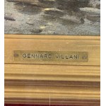 G. Villani, Seascape view with boats - G. Villani