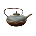William Arthur Benson, Antique food warmer with integrated stand and burner