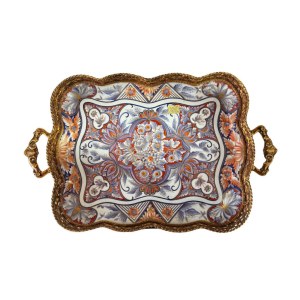 Decorative Limoges porcelain tray