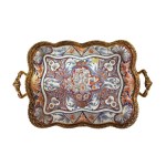 Decorative Limoges porcelain tray
