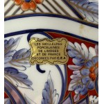 Decorative Limoges porcelain tray