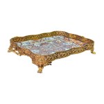 Decorative Limoges porcelain tray