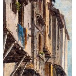 Vincenzo Caprile, Street with buildings (unspecified location) - Vincenzo Caprile