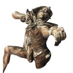 Male figure in theatrical costume