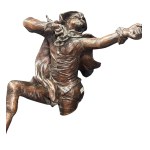 Male figure in theatrical costume