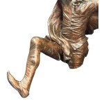 Male figure in theatrical costume