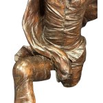 Male figure in theatrical costume