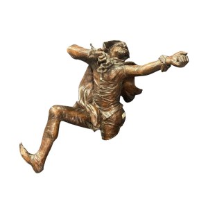 Male figure in theatrical costume