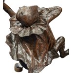 Male figure in theatrical costume