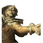 Male figure in theatrical costume