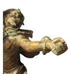 Male figure in theatrical costume