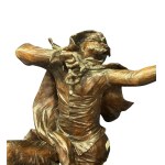 Male figure in theatrical costume