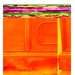 Pair of solid walnut chests