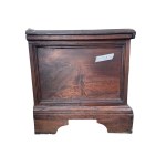 Pair of solid walnut chests