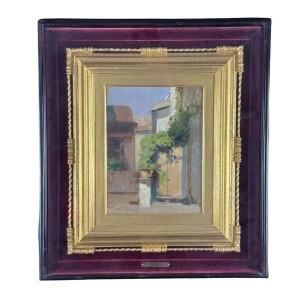 E. Dalbono, The exterior of a residence - E. Dalbono