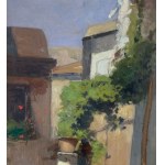 E. Dalbono, The exterior of a residence - E. Dalbono