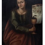 ANONIMO, Saint with chalic