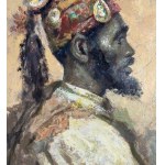 UNIDENTIFIED SIGNATURE, Portrait of an Arab man