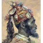 UNIDENTIFIED SIGNATURE, Portrait of an Arab man